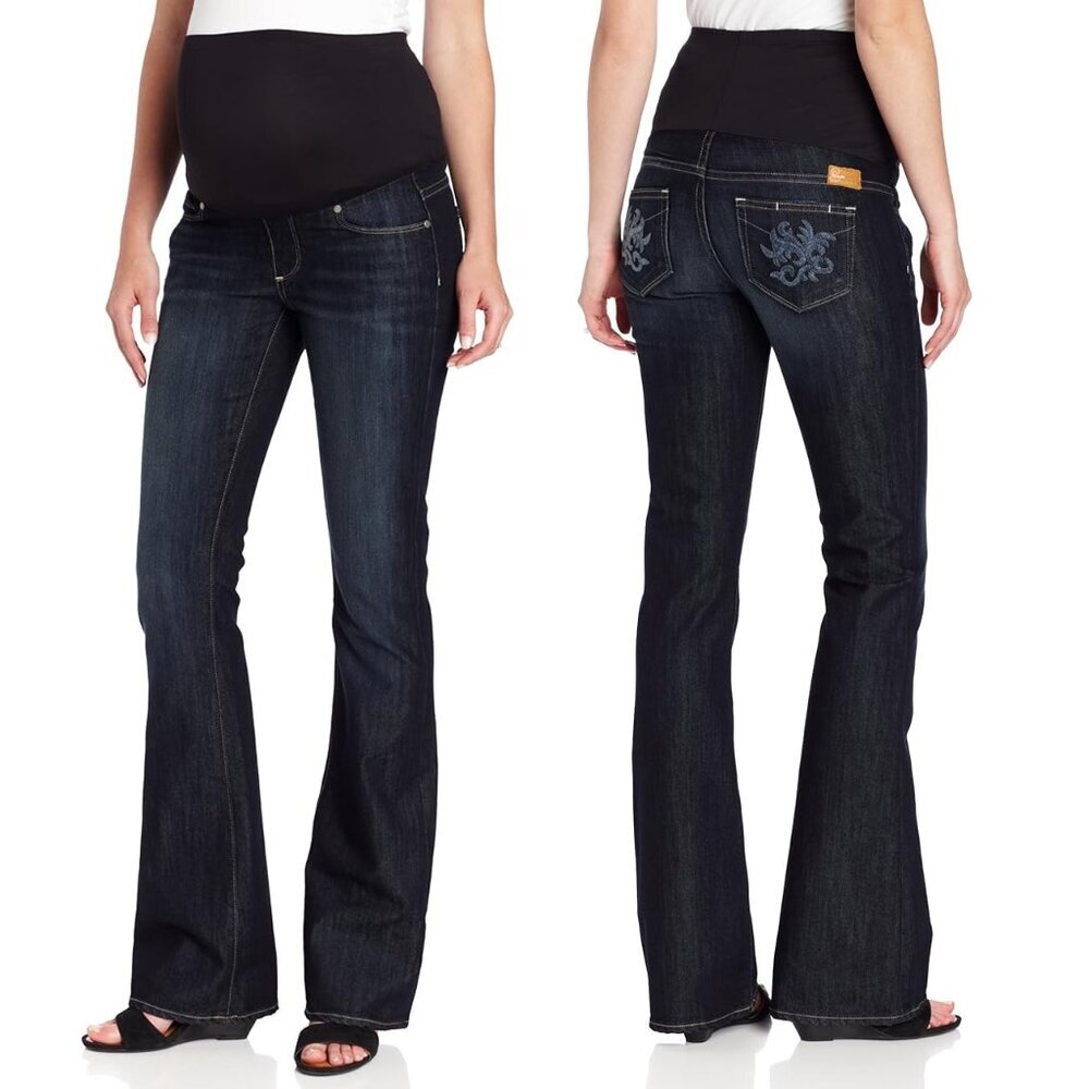 PAIGE Denim Women's Maternity Laurel Canyon Las Palmas Jean - Size 27